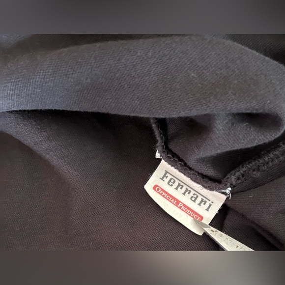 Vintage Men’s Puma Official Scuderia Ferrari Embroidered Italian Flag T- Shirt L - Picture 3 of 4